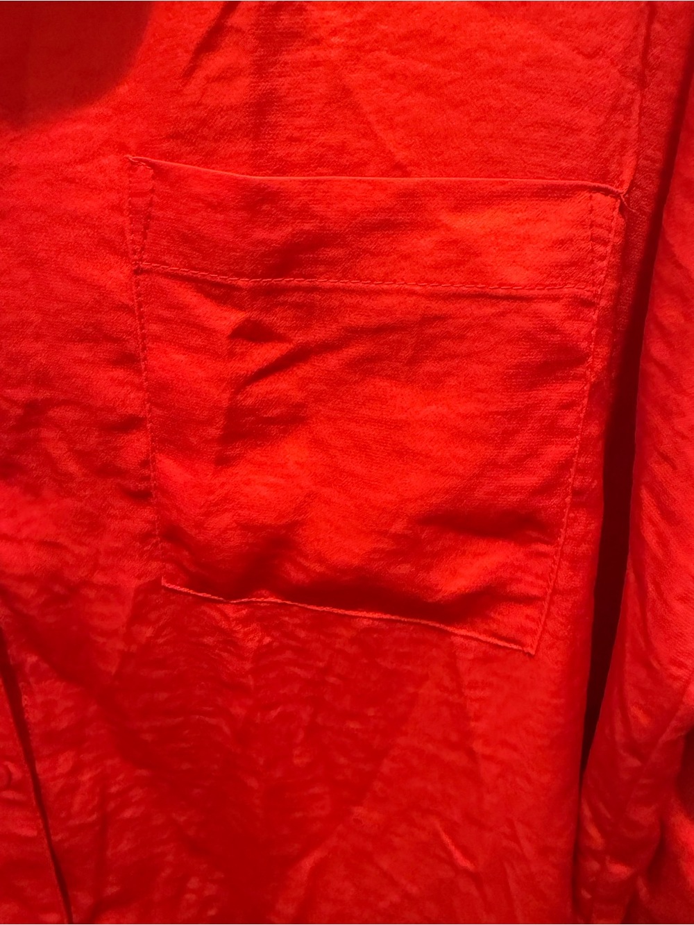 Auden Red Sleep Shirt - Picture 3 of 5